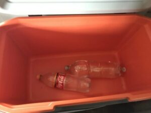 inside coleman 70qt xtreme